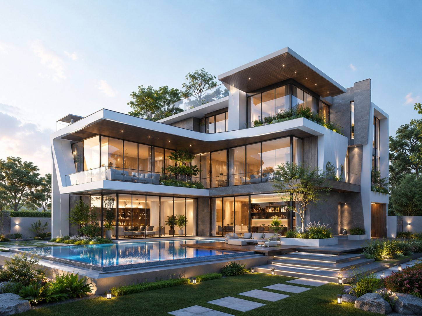 Biệt thự hiện đại